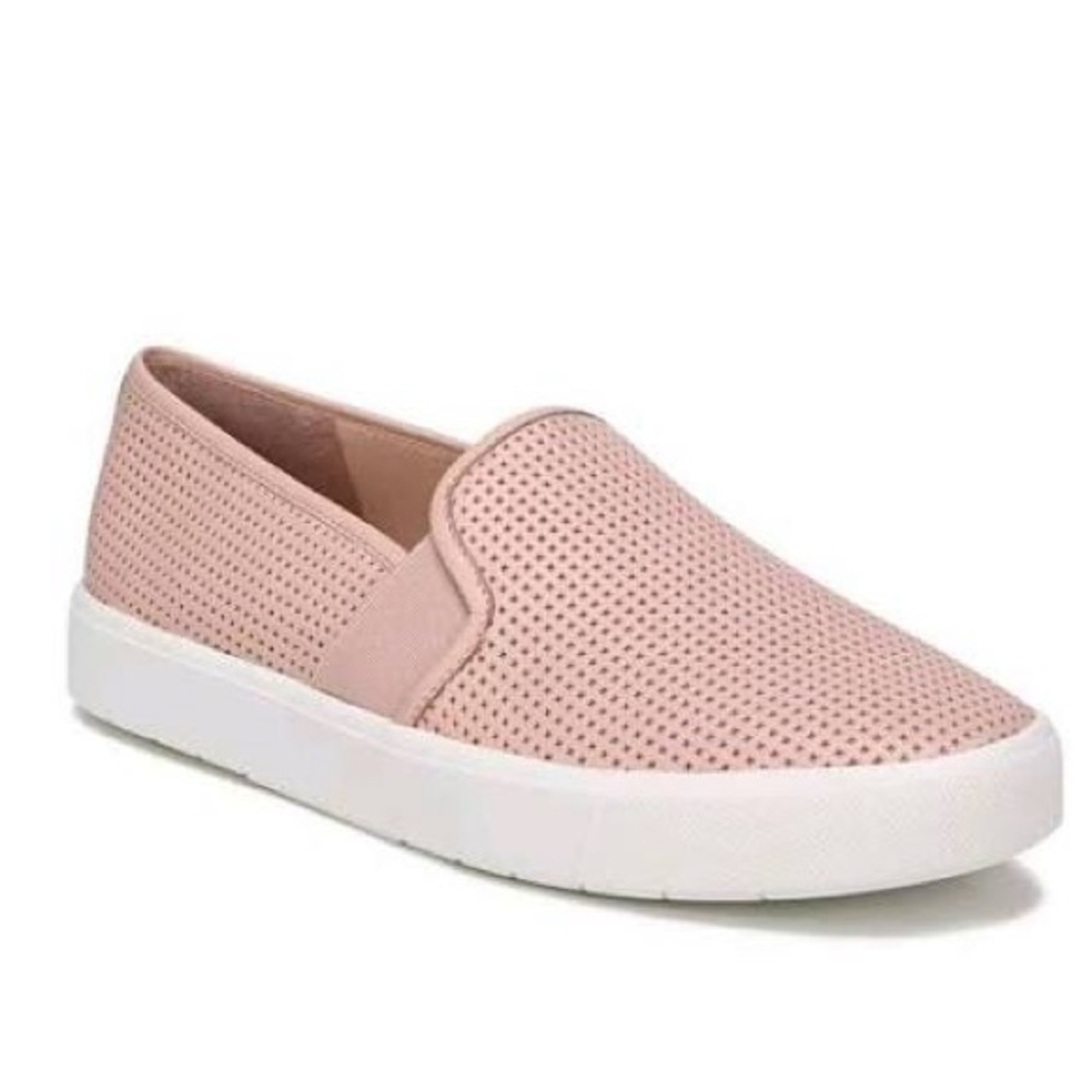 Vince Blair Slide - Pink Perforated Slip-On Sneakers, size 6.5